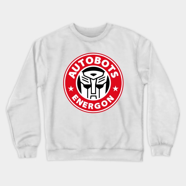 Autobots Energon - Red Variant Crewneck Sweatshirt by prometheus31